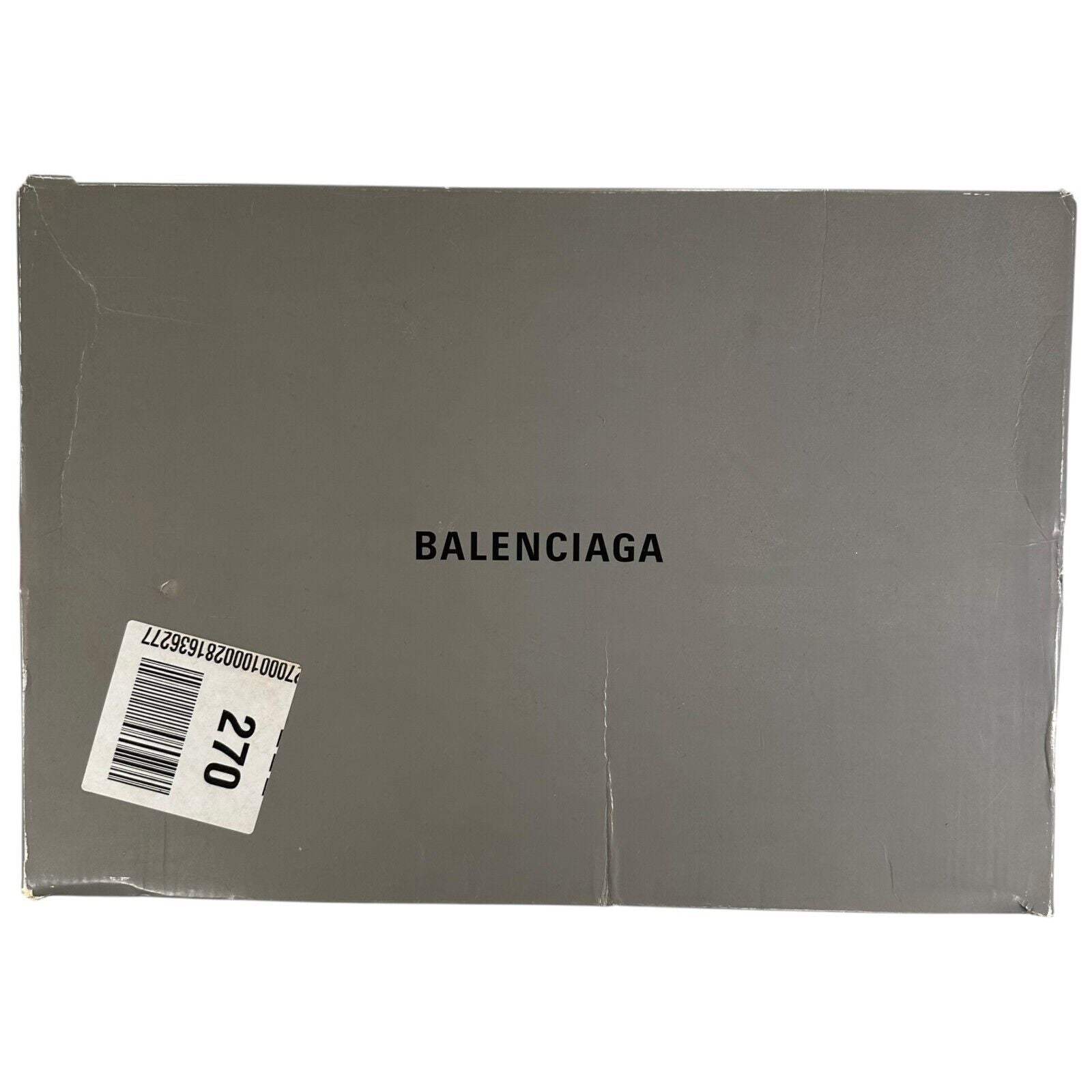 Balenciaga Triple S Size UK6/US7/EU40 Grey and Red Lace Up Trainers with Box